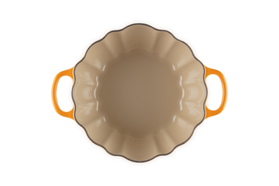 Le Creuset Figural Pumpkin Cocotte 4-Quart, Persimmon & Novelty Gold Knob - Kitchen Universe