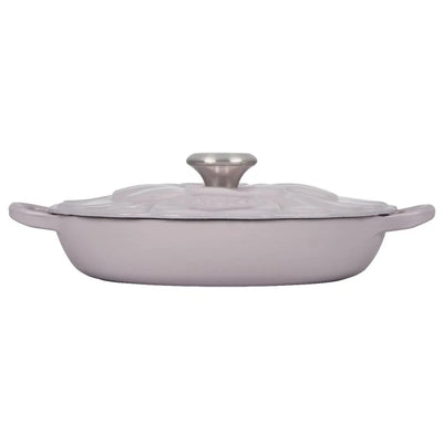 Le Creuset Signature Enameled Cast Iron Flower Braiser, 2.25-Quart, Shallow - Kitchen Universe