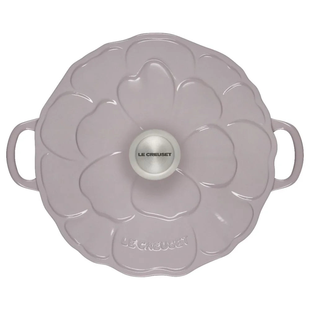 Le Creuset Signature Enameled Cast Iron Flower Braiser, 2.25-Quart, Shallow - Kitchen Universe