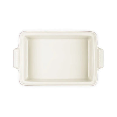 Le Creuset Heritage Stoneware Rectangular Casserole With Lid, 4-Quart, Shallot - Kitchen Universe