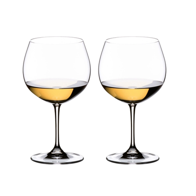 Riedel Vinum 2-Piece Crystal Oaked Chardonnay/Montrachet Wine Glass Set, 21 Oz - Kitchen Universe