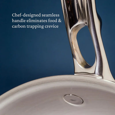 Hestan Thomas Keller Insignia Commercial Clad Stainless Steel Skillet, 12.5-in