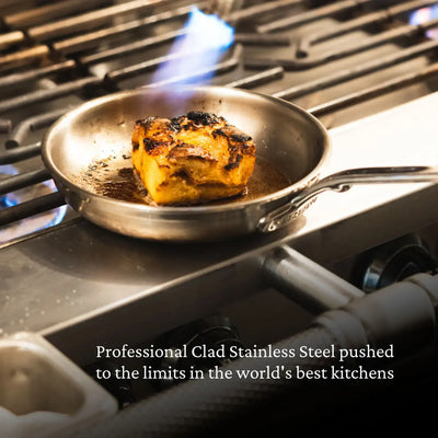 Hestan ProBond Professional Clad Stainless Steel Skillet, 12.5-in