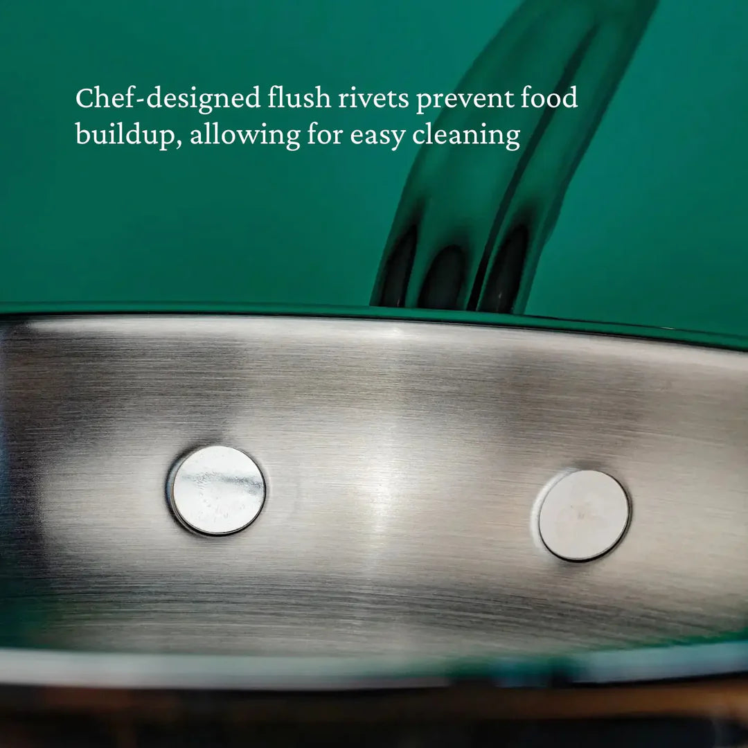 Hestan ProBond Professional Clad Stainless Steel Skillet, 12.5-in