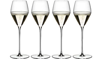 Riedel Veloce 4-Piece Crystal Champagne Glass Set, 11.53 Oz - Kitchen Universe