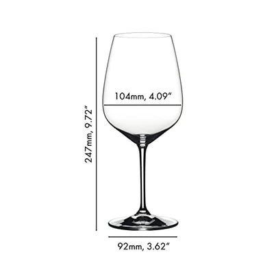 Riedel 4-Piece Set Extreme Cabernet Wine Glass, 27Oz - Kitchen Universe