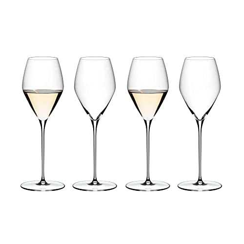 Riedel Veloce 4-Piece Crystal Sauvignon Blanc Glass Set, 11.7 Oz - Kitchen Universe