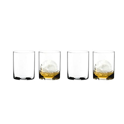 Riedel The 4-Piece Set O Wine Tumbler Whisky H2O, 15.1 Oz - Kitchen Universe