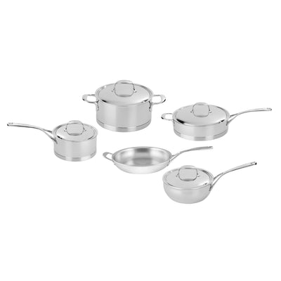 Demeyere Atlantis 7-Ply Stainless Steel 9-Piece Cookware Set - Kitchen Universe