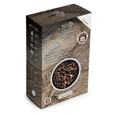 Peugeot Tan Hoi Vietnamese Black Peppercorns, 80g - Kitchen Universe