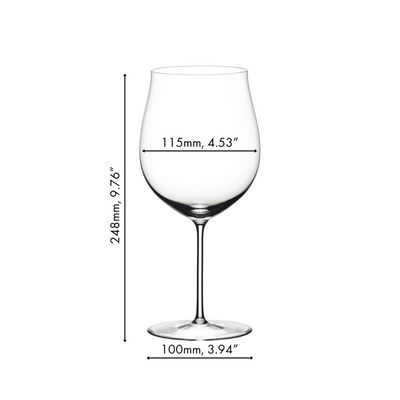 Riedel Sommeliers Burgundy Grand Cru Wine Glass, 35 Oz - Kitchen Universe
