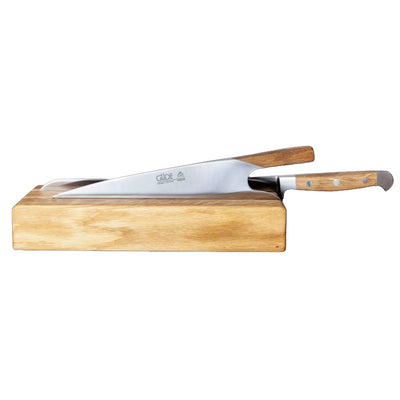 Gude Oakwood Knife Block for "The Knife" and Bread Knife - Kitchen Universe