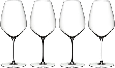 Riedel Veloce 4-Piece Crystal Syrah/Shiraz Wine Glass Set, 25.4 Oz