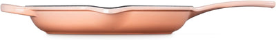 Le Creuset Signature Enameled Cast Iron Skillet, 10.25-Inches, Peche - Kitchen Universe