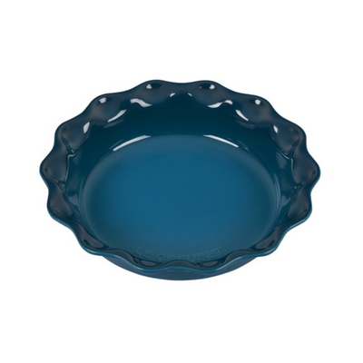 Le Creuset Heritage Pie Dish, 9-Inches, Deep Teal - Kitchen Universe