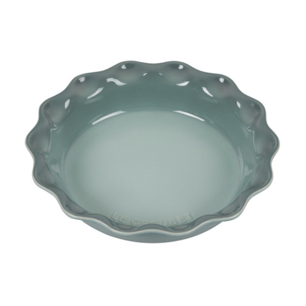 Le Creuset Heritage Pie Dish, 9-Inches, Sea Salt - Kitchen Universe