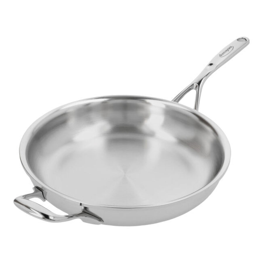 Demeyere Proline 7, 7-Ply Stainless Steel Fry Pan With Helper