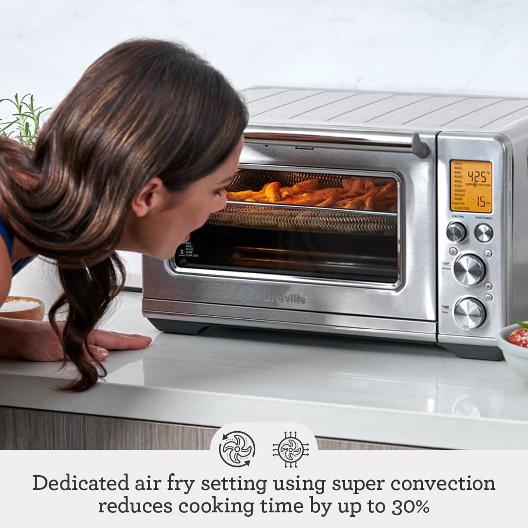 Breville Brushed Stainless Steel the Smart Oven Air Fryer - Kitchen Universe