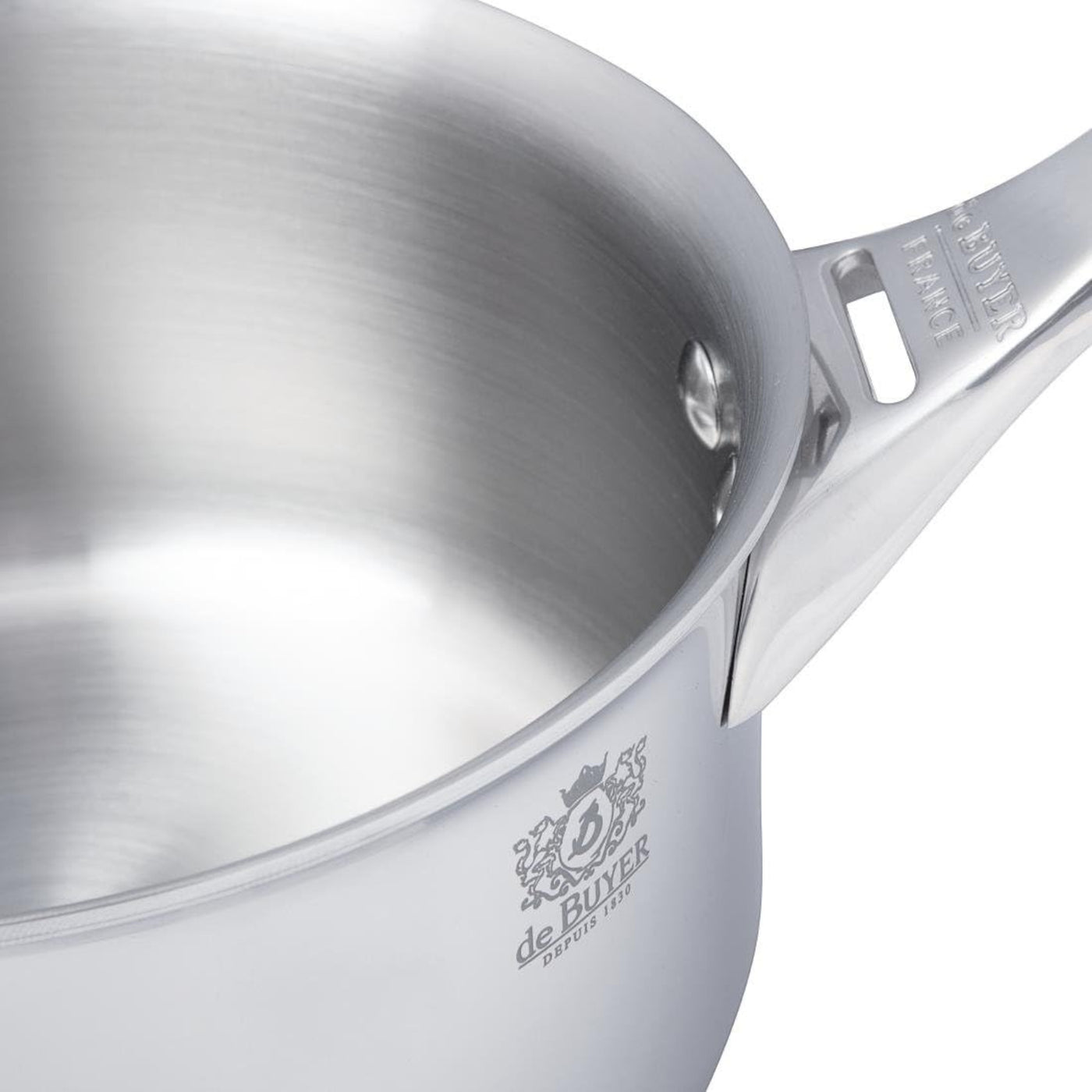 de Buyer Affinity Stainless Steel Sauce Pan, 1.8 qt - Kitchen Universe