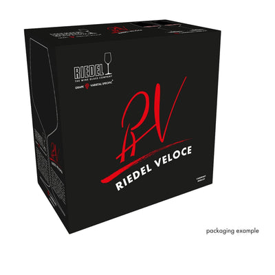 Riedel Veloce 2-Piece Crystal Cabernet/Merlot Wine Glass Set, 29.1 Oz