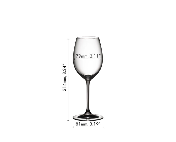 Riedel 4-Piece Vinum Sauvignon Blanc/Dessert Wine Glass Set, 12 Oz - Kitchen Universe