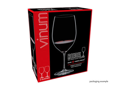 Riedel Vinum 4-Piece Cabernet Sauvignon/Merlot Wine Glass Set, 22 Oz
