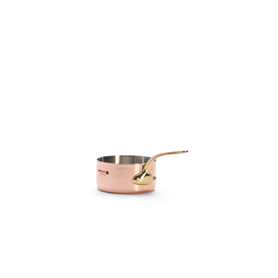 de Buyer Inocuivre Service Copper Saucepan with Bronze Handle, 2.6 qt - Kitchen Universe