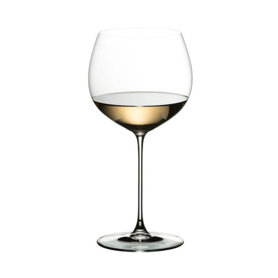 Riedel Veritas 4-Piece Crystal Chardonnay Wine Glass Set, 23 Oz