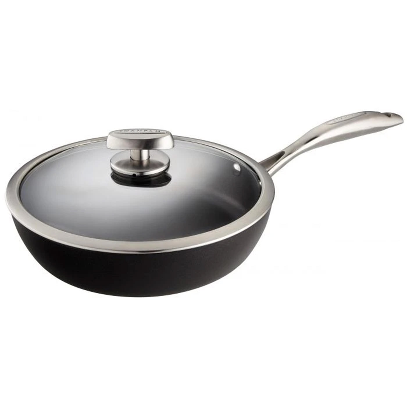 Scanpan PRO IQ Stratanium Saute Pan With Lid, 2.75-Qt - Kitchen Universe