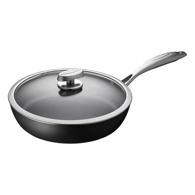 Scanpan PRO IQ Stratanium Saute Pan With Lid, 2.4-Qt - Kitchen Universe
