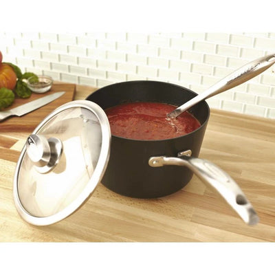 Scanpan PRO IQ Stratanium Sauce Pan With Lid, 2-Qt - Kitchen Universe