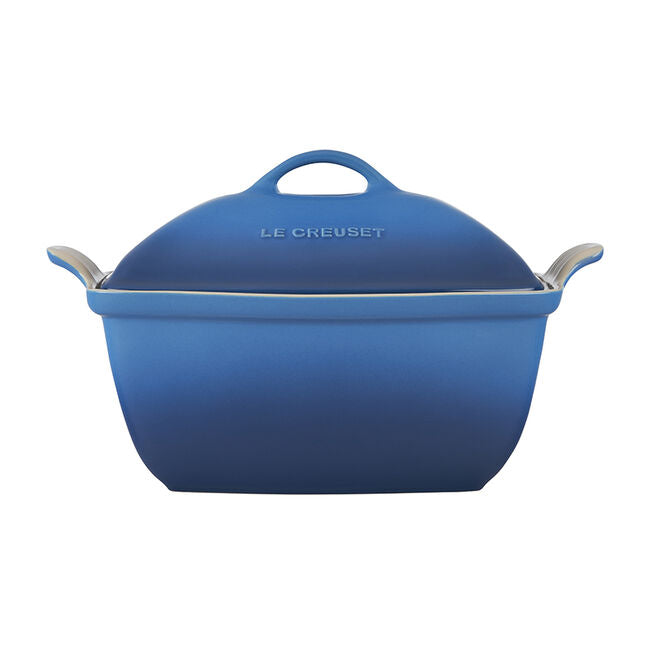 Le Creuset Heritage Covered Rectangular Baker 4.5-Quart, Marseille - Kitchen Universe