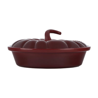 Le Creuset Pumpkin Casserole 9-Inches, Rhone - Kitchen Universe