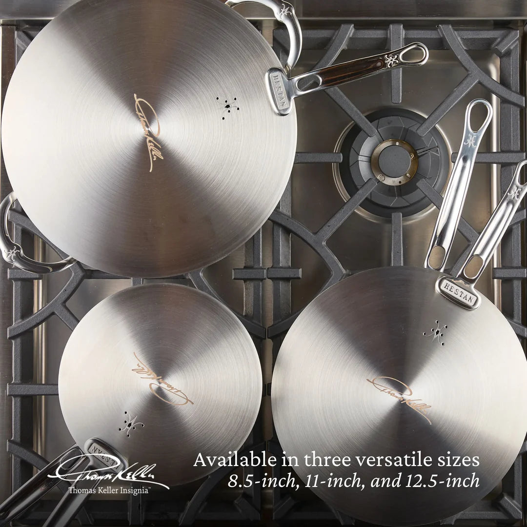 Hestan Thomas Keller Insignia Commercial Clad Stainless Steel Universal Lid, 12.5-in