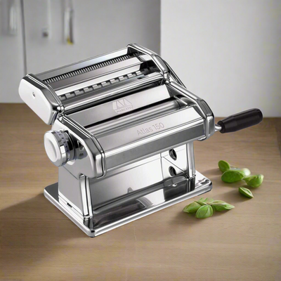 Marcato Atlas 150 Pasta Machine, Chrome Steel - Kitchen Universe