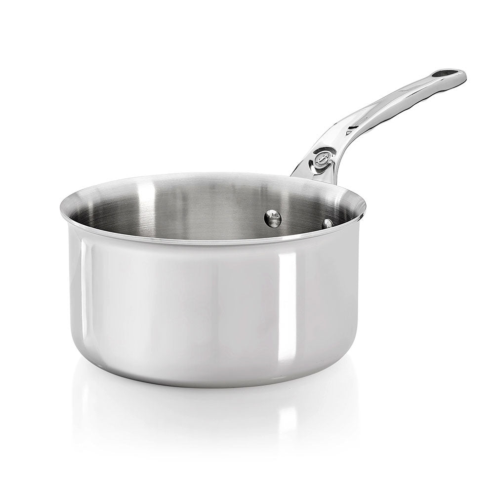 de Buyer Affinity 5-Ply Stainless Steel Sauce Pan, 1.8 qt