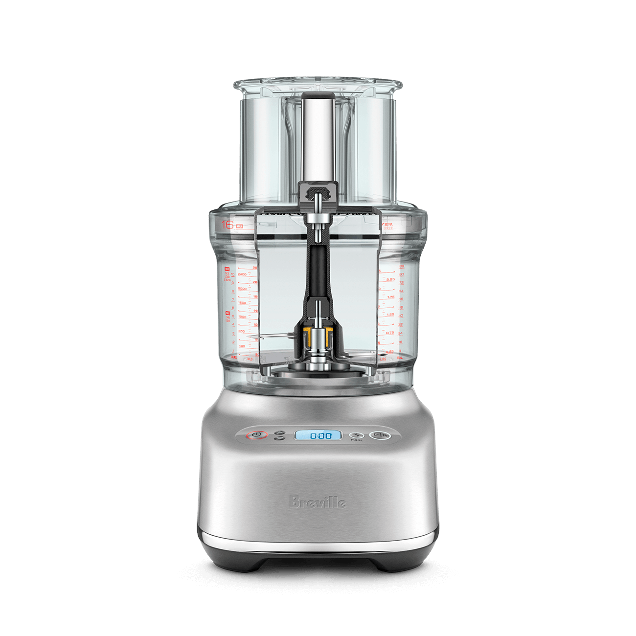 Breville Brushed Stainless Steel the Paradice 16 Food Processor - Kitchen Universe
