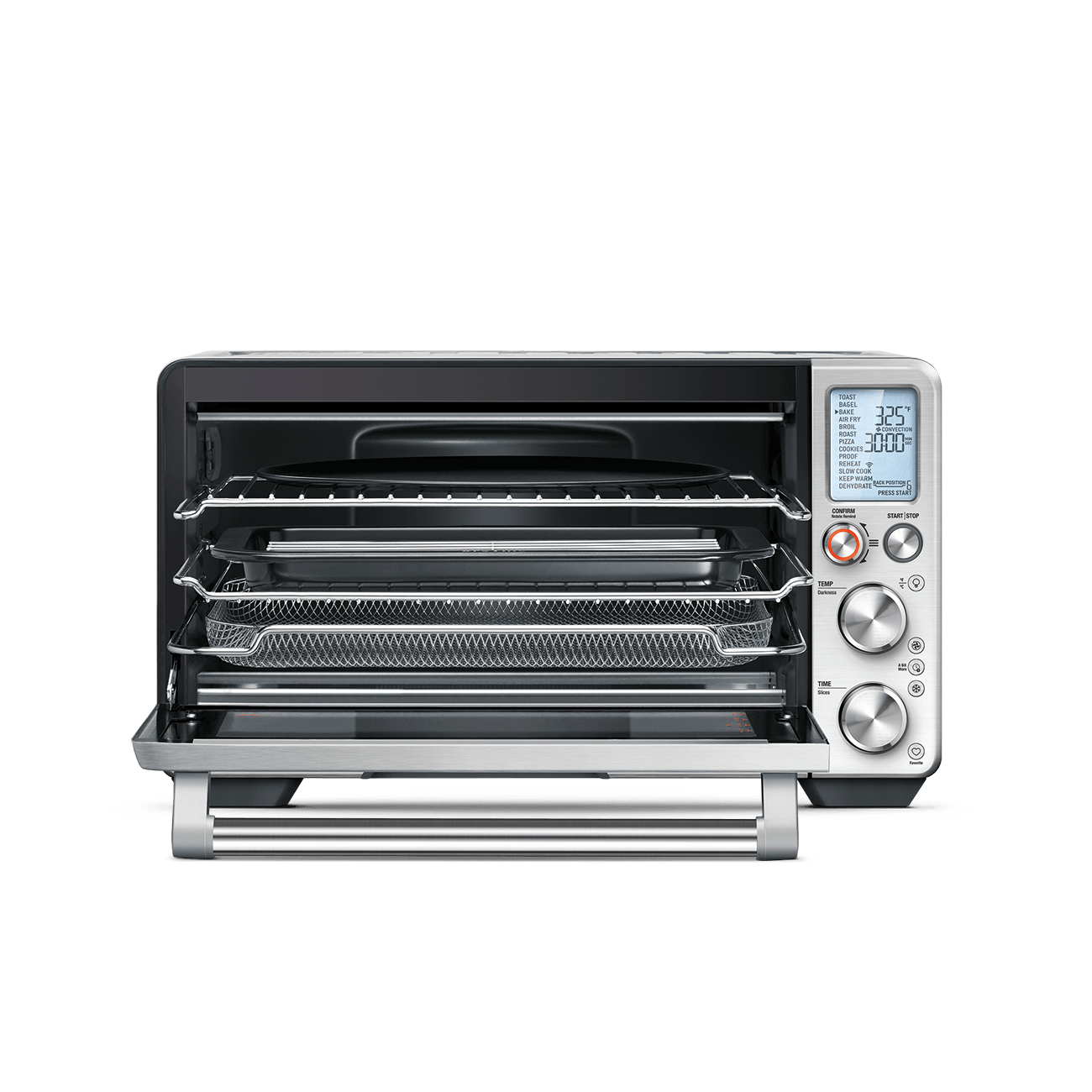 The Breville Joule® Stainless Steel Oven Air Fryer Pro 21.5" x 17.3" x 12.8" - Kitchen Universe