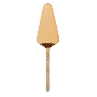 Sabre Bistrot Gold Tart Server, Horn - Kitchen Universe