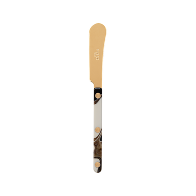 Sabre Bistrot Gold Butter Spreader, Dune Black - Kitchen Universe