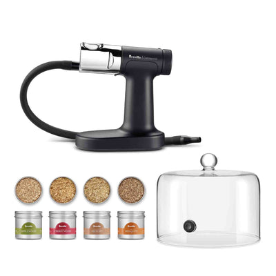 Breville PolyScience Smoking Gun Pro Set with Glass Cloche and Woodchip Set - Kitchen Universe