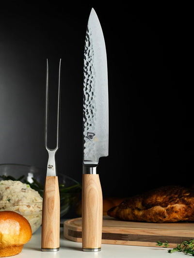 Shun Premier Blonde 2-Piece Carving Set - Kitchen Universe