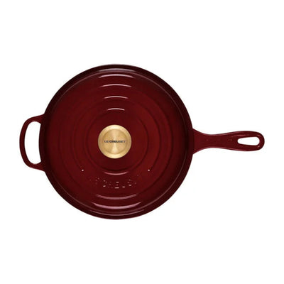 Le Creuset Signature Enameled Cast Iron Cassadou With Lid, 3.75-Quart, Rhone
