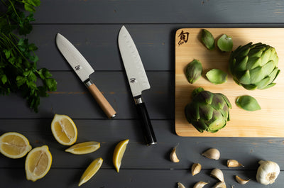 Shun Classic Blonde Santoku Knife 5.5-in - Kitchen Universe