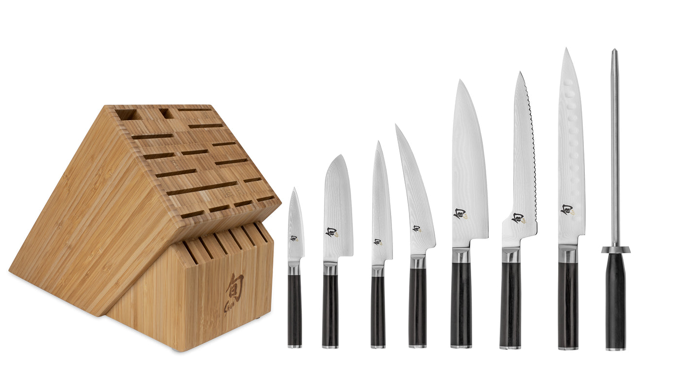 Shun Classic 9-Piece Knife Block Set - Kitchen Universe