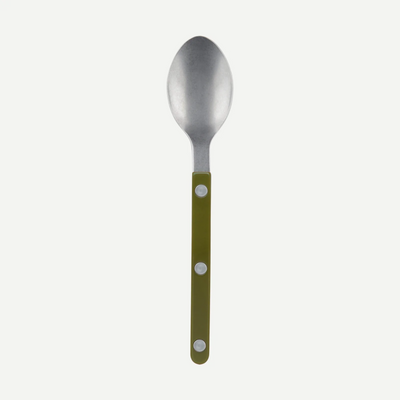 Sabre Bistrot Vintage Teaspoon, Green Fern - Kitchen Universe