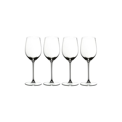 Riedel Veritas 4-piece set Crystal Viognier/Chardonnay Wine, 13.5-Oz - Kitchen Universe