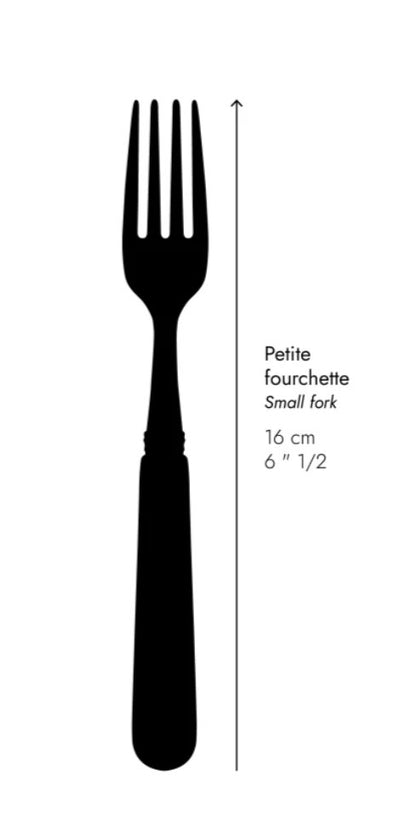 Sabre Honorine Cake Fork, White - Kitchen Universe