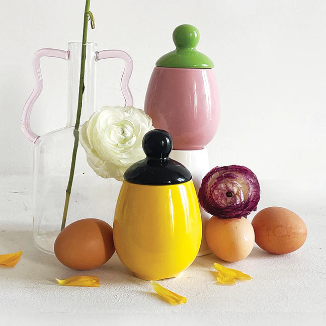 AggCoddler Hanna M Porcelain Multi-Purpose Egg Cooker - Kitchen Universe