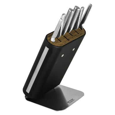 Global Hiro 7-Piece Knife Block Set - Kitchen Universe